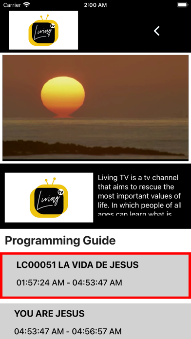 LivingTV Screenshot
