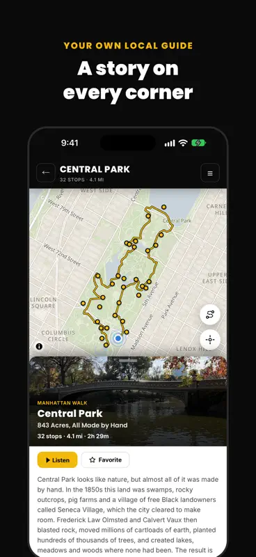 PaveTrail: NYC Walking Tours screenshot 2 of 5