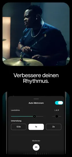 Screenshot von Moises: Die App Für Musiker auf dem iPhone 5