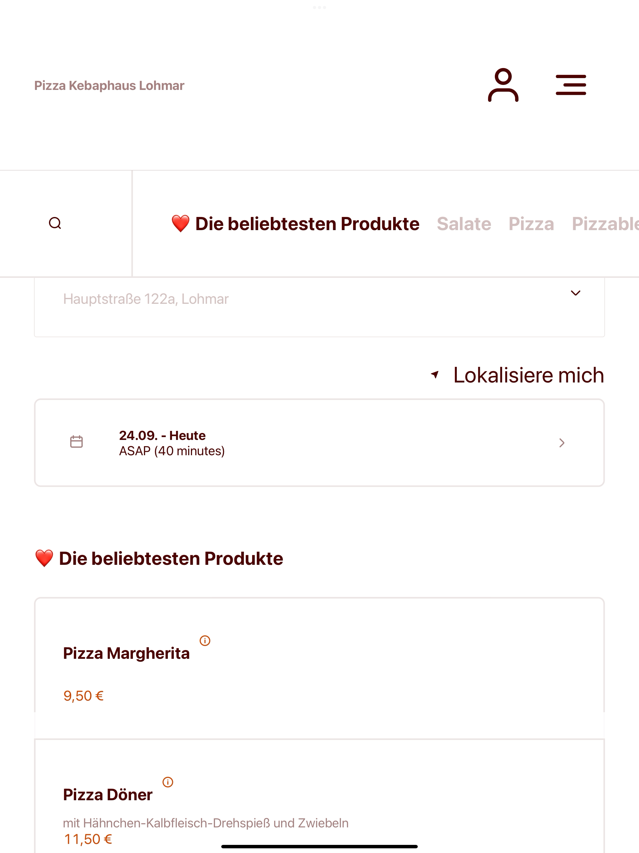 Pizza Kebaphaus Lohmar screenshot 7