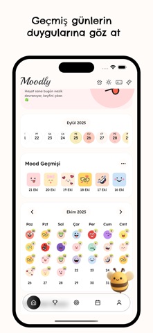 Moodly: Ruh Hali Takip & Emoji screenshot