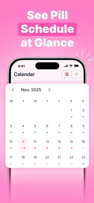 BirthControl Reminder - HiPill screenshot 4