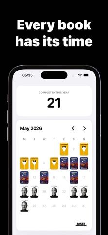 Book Reading Tracker — TACET Screenshot 6 of 10