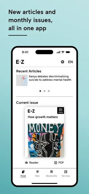D+C Magazine screenshot 1