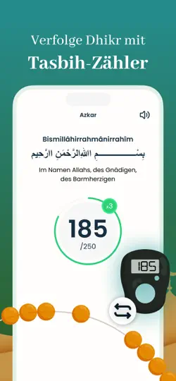 Screenshot von Azkar اذكار & Tasbih Counter auf dem iPhone 2