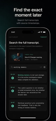 AI Lecture Recorder: Lecturly Screenshot 2 of 5