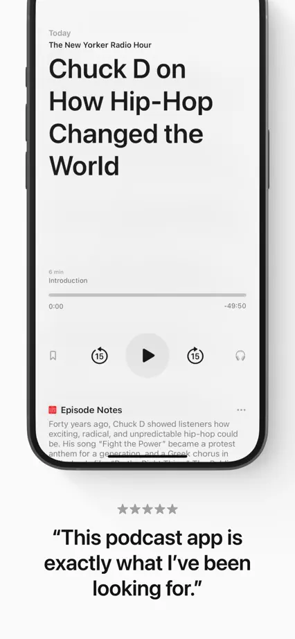 Neuecast, App Store screenshot 2