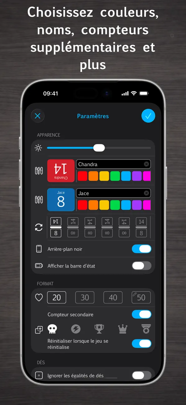 Screenshot #3 pour Mutility: Compteur de vie MTG