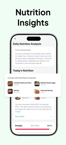Eatsy Weight Loss Food Tracker Screenshot 7 of 8