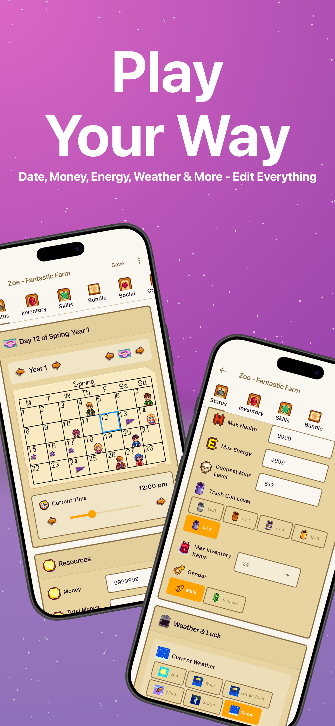 Save Editor for Stardew