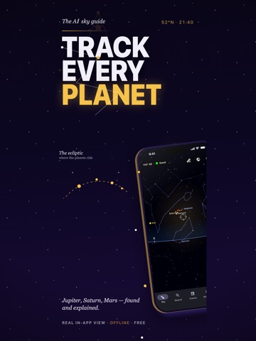 StarWizard: Astronomy Sky Map iPad screenshot