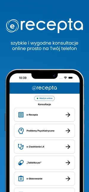 eRecepta.app iPhone screenshot 1