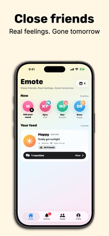 Emote: Mood Check-ins Screenshot 1 of 5