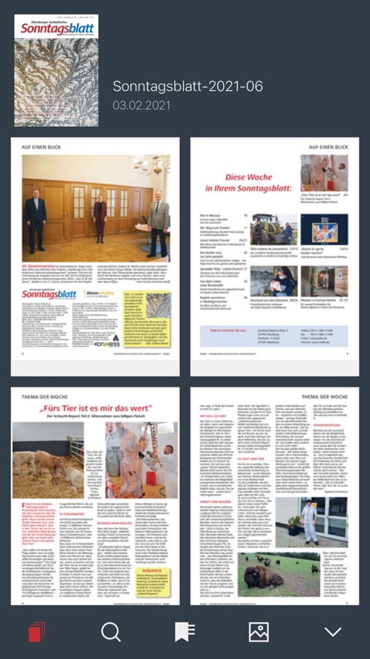 #3. Würzburger kath. Sonntagsblatt (iOS) 由: Bistum Würzburg