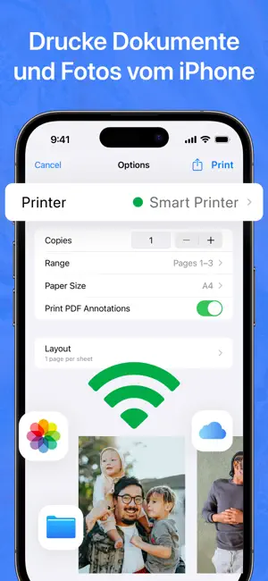 Intelligenter Drucker Scannen iPhone screenshot 2
