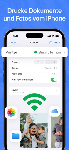 Intelligenter Drucker Scannen iPhone screenshot 2