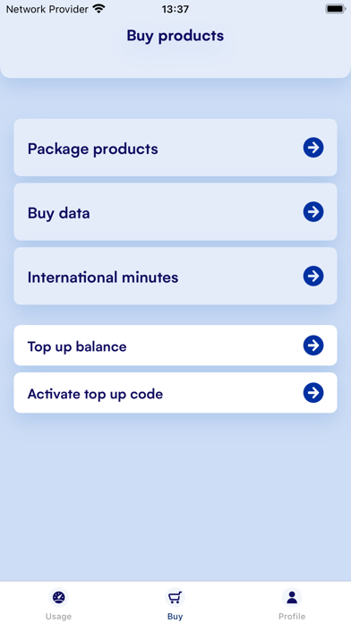 Mycall App Screenshot