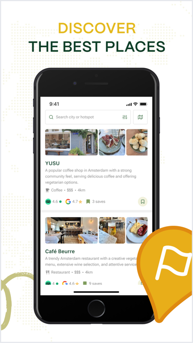 HOTSPOTTER: F&B Guide Screenshot