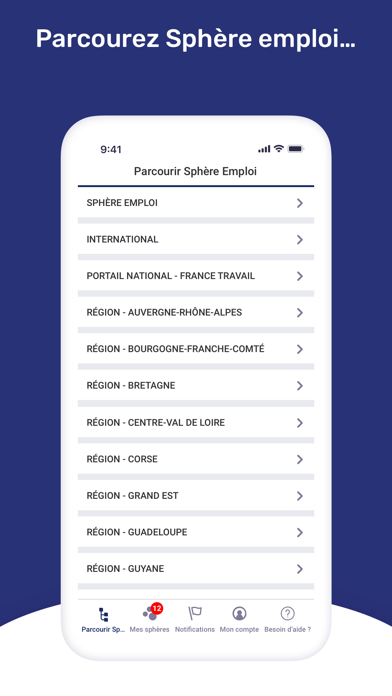 Sphère Emploi - France Travail Screenshot