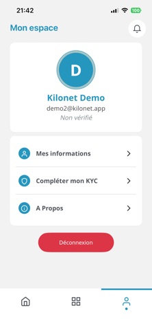Kilonet screenshot