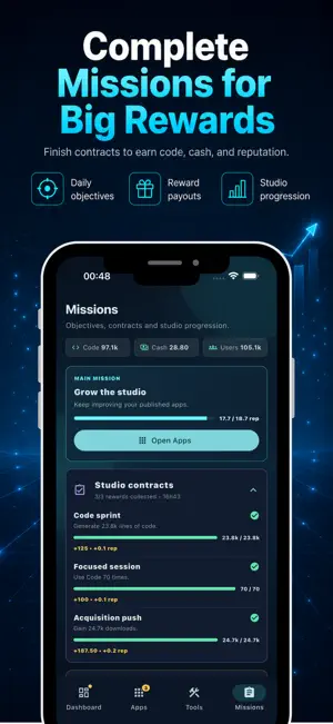 Idle App Studio: Dev Game screenshot 2