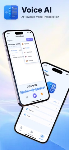 EchoScribe：Voice AI Screenshot 1 of 6