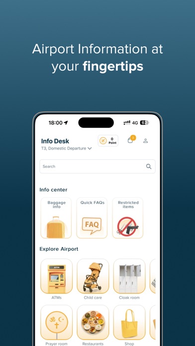 HOI - Airport Travel Companion Screenshot