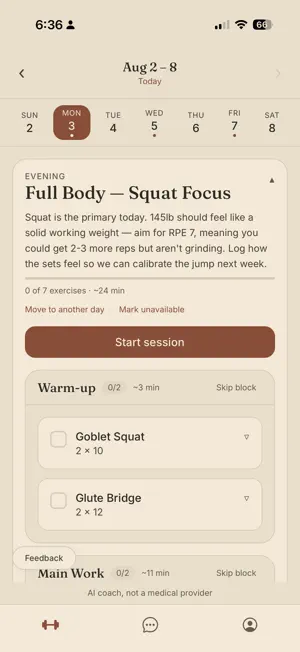 Kiln - Fitness Coach screenshot 3