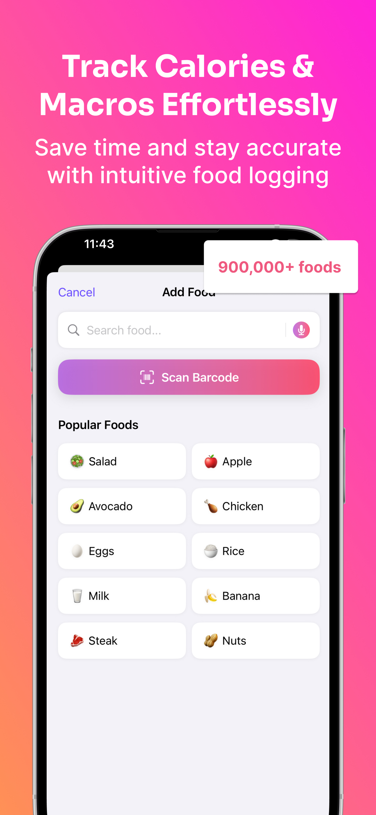 AI Calorie Tracker: Food Scan