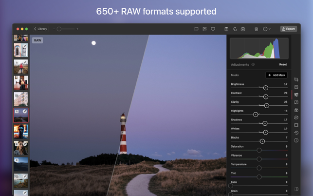 ‎Darkroom: Photo & Video Editor Screenshot