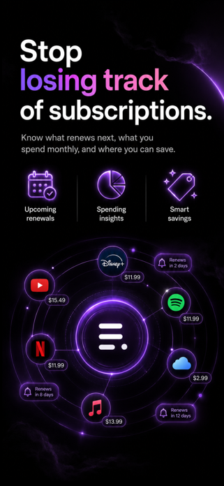 Subscription Stopper - Tracker Screenshot 1 of 6
