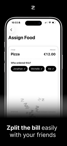 Zplit – Split Dinner Check Screenshot 1 of 5