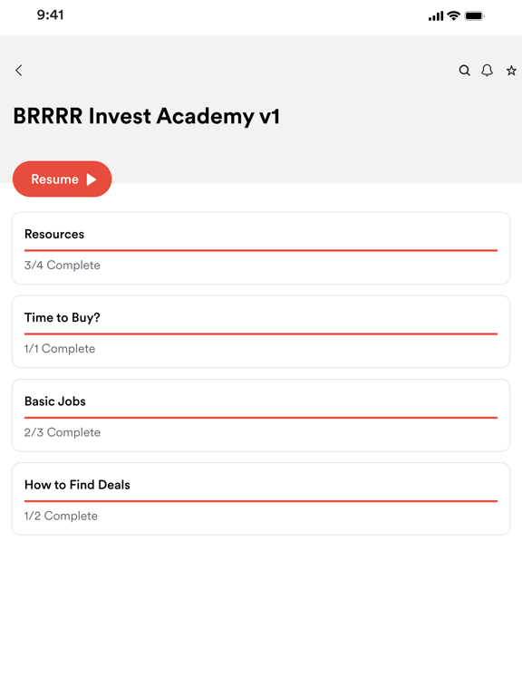 Screenshot #6 pour BRRRR Invest Academy
