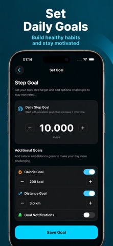 AuraStep - Step Counter Screenshot 4 of 7