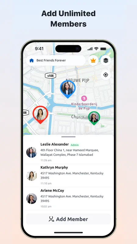 Phone Tracker, Family Location screenshot 1 of 5