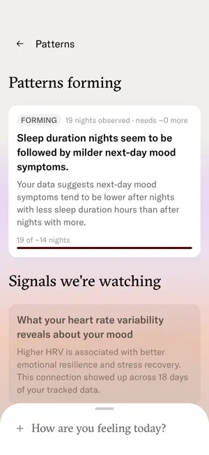 MyPattern Health screenshot 1