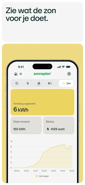 Zonneplan | Energie iPhone screenshot 5