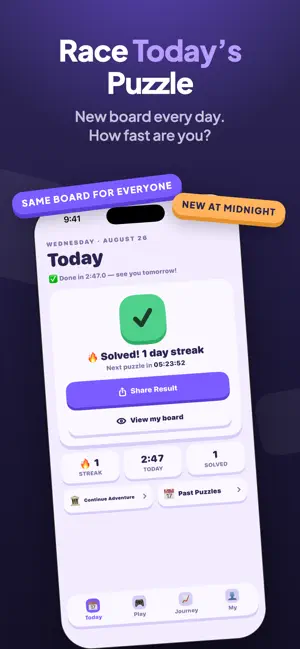 Zip Game: Number Path Puzzle screenshot 4