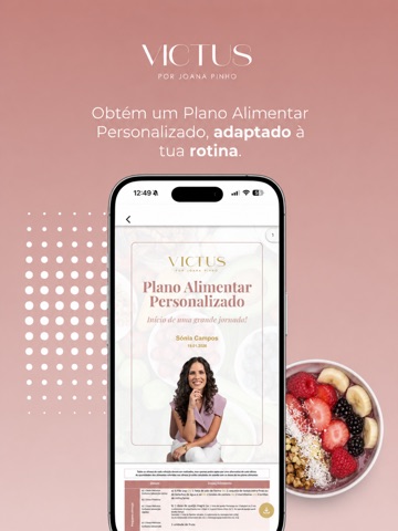 Victus por Joana Pinho iPad screenshot