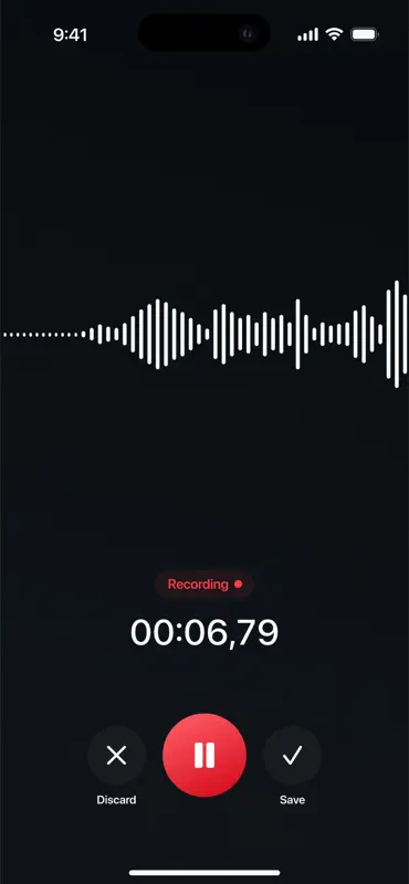 Voice Recorder+ Audio Memos screenshot 1 of 6