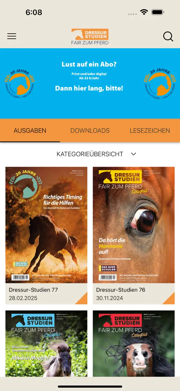 Screenshot #1 pour Fair zum Pferd Dressur-Studien