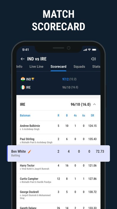 CricLive :Live Score Live line Screenshot
