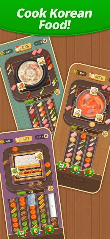 K Food Jam: Match & Cook screenshot 2