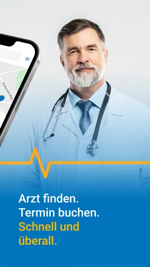 Screenshot von CLICKDOC – Arzttermine Online auf dem iPhone 2