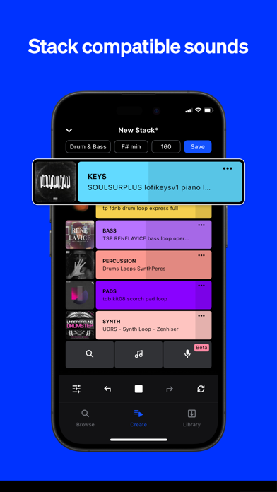 Screenshot #2 pour Splice: Make music now
