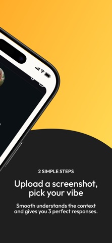 Smooth - AI Texting & Replies iPhone screenshot