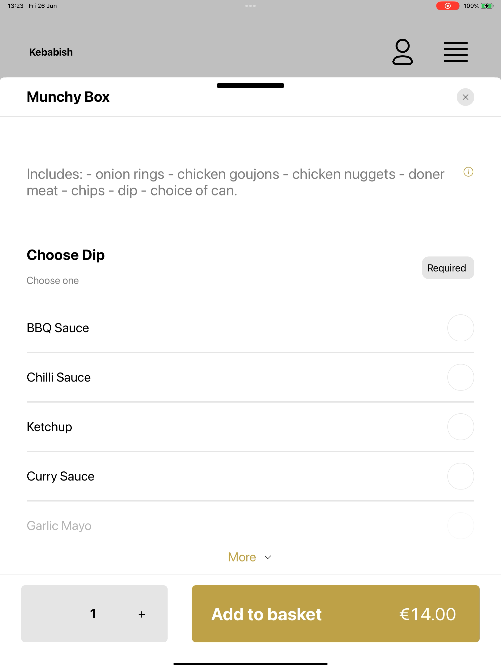 Kebabish IE screenshot 14