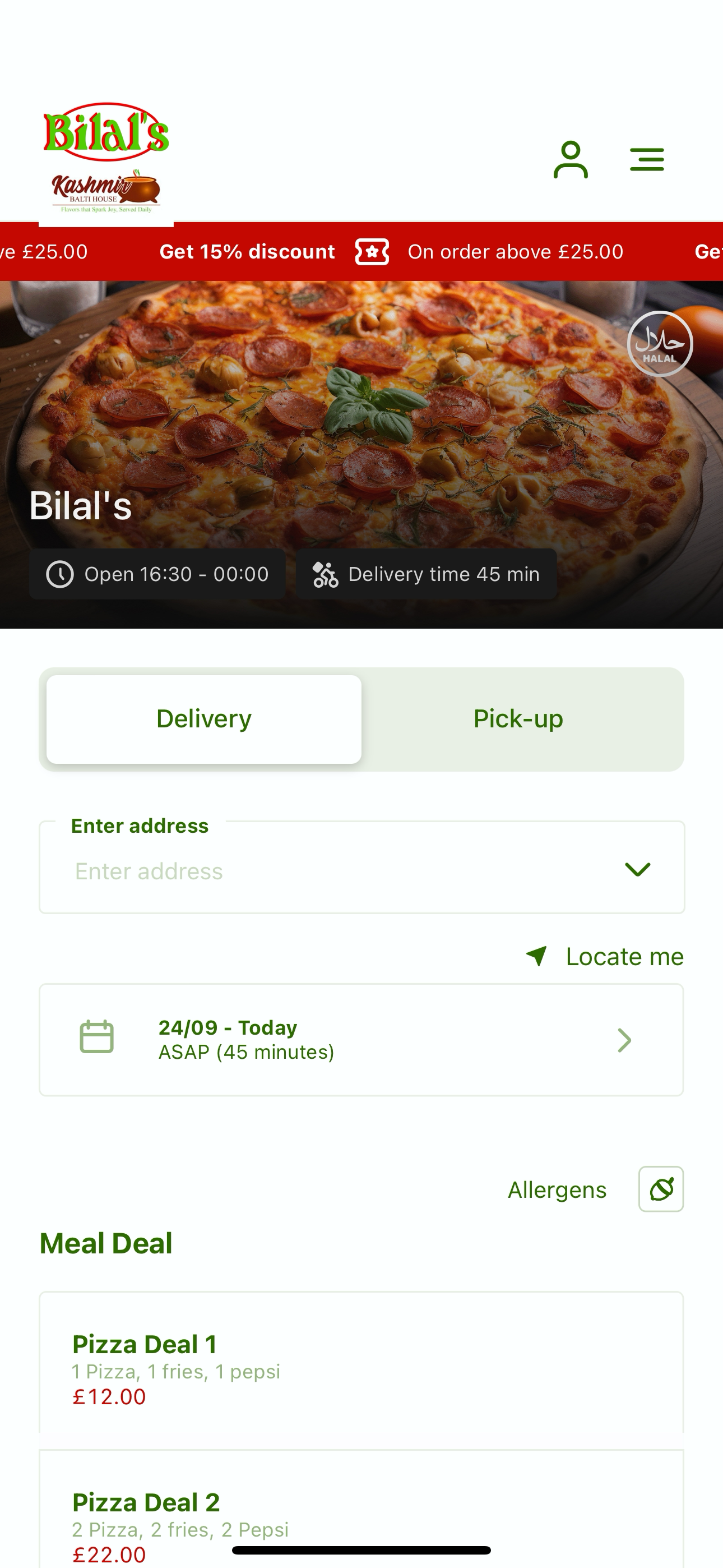 Kashmir Balti House UK screenshot 3
