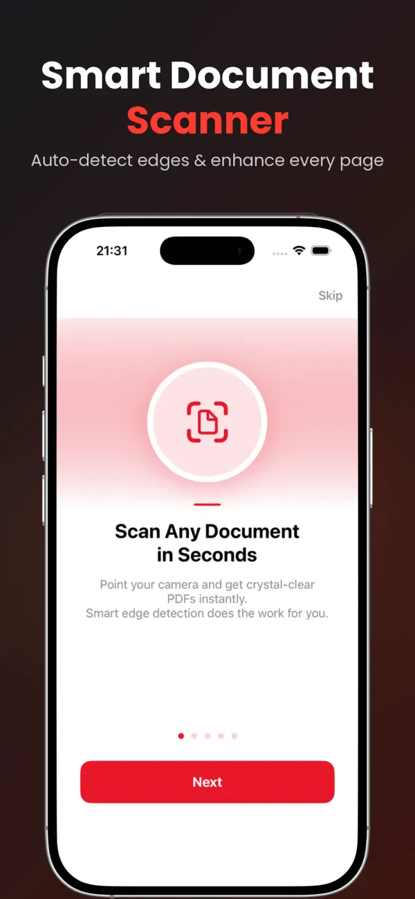 Screenshot #2 pour Photo en PDF : Scanner Doc
