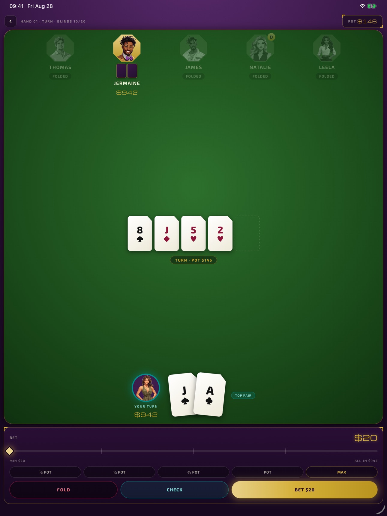Screenshot 12 of Simply Poker: Texas Hold'em